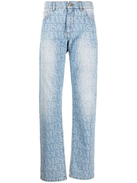 jeans versace bianco|Altro.